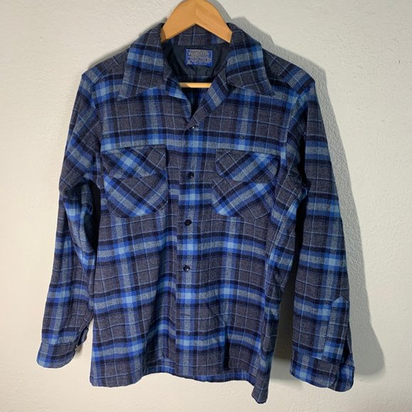 Pendleton Other - Vintage Pendleton Plaid Wool Button Down